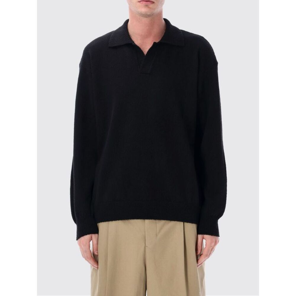 Roberto Collina Polo Shirt Men Black